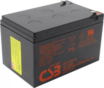 Аккумулятор для ИБП CSB 12120 F2 (12V,12Ah)