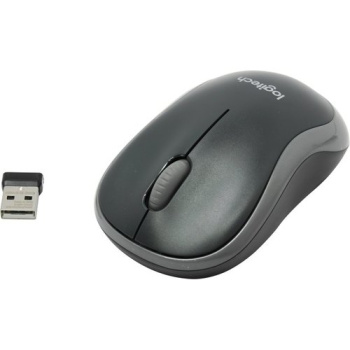 Мышь беспроводная Logitech M185 Wireless Mouse <910-002238> (RTL) USB 3btn+Roll уменьшенная
