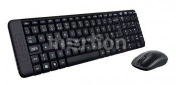 Комплект клавиатура + мышь Logitech Wireless Combo MK220 (Кл-ра, FM,USB+Мышь 3кн,Roll,FM,USB) <920-003169>