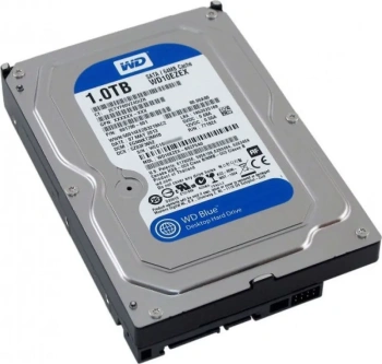 Жесткий диск 1 Тб SATA 6Гб/s Western Digital Caviar Blue <WD10EZEX> 3.5" 7200rpm 64Mb