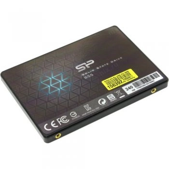 Твердотельный накопитель (SSD) 240 Gb SATA 6Gb/s Silicon Power Slim S55 <SP240GBSS3S55S25> 2.5"