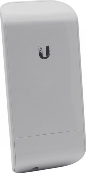 Точка доступа UBIQUITI <LocoM5> NanoStation M5 Outdoor PoE 5GHz Access Point (1UTP 100Mbps,802.11a/n, 150Mbps, 13dBi)