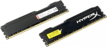 Оперативная память Kingston HyperX Fury <HX318C10FBK2/16> DDR-III DIMM 16Gb KIT 2*8Gb <PC3-15000> CL10