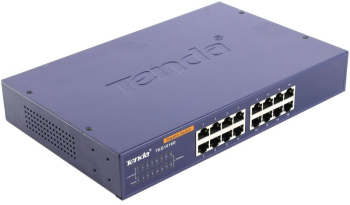 Коммутатор TENDA <TEG1016D> 16-Port Gigabit Ethernet (16UTP 10/100/1000Mbps)