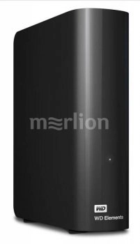 Внешний жесткий диск WD <WDBWLG0040HBK-EESN> Elements 4Tb EXT (RTL) USB3.0