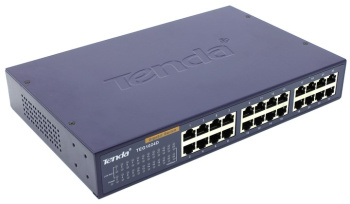 Коммутатор TENDA <TEG1024D> 24-Port Gigabit Desktop (24UTP 1000Mbps)