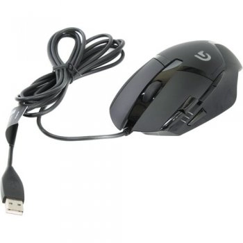 Мышь Logitech G402 Hyperion Fury Mouse (RTL) USB 8btn+Roll <910-004067>