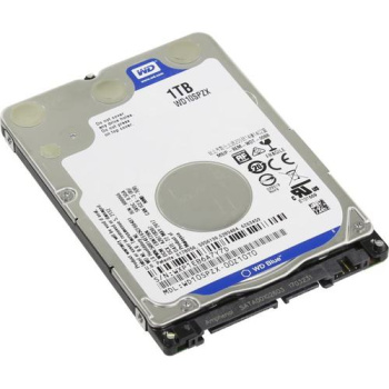 Жесткий диск 1 Тб SATA 6Гб/s Western Digital Blue <WD10SPZX> 2.5" 5400 rpm 128Mb
