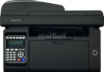 МФУ Pantum M6607NW ЧБ, А4, C/P/S/F, 22 стр/мин, 1200 x 1200 dpi, ADF, 256Мб RAM, лоток 150 стр, USB, RJ45, Wi-Fi, черный корпус