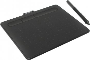 Графический планшет Wacom Intuos S CTL-4100K-N USB черный