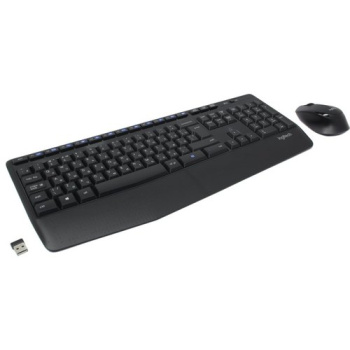 Комплект клавиатура + мышь (920-008534 Logitech Wireless Keyboard and Mouse MK345 Black