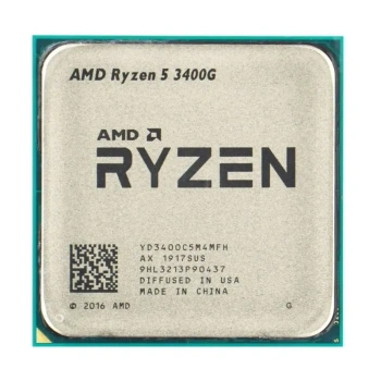 Процессор AMD Ryzen 5 3400G AM4 (YD3400C5M4MFH) (3.7GHz/Radeon RX Vega 11) OEM