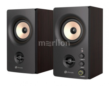 Колонки OKLICK OK-164 Black (2x15W, дерево) <1144741>