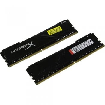 Оперативная память Kingston HyperX Fury <HX426C16FB3K2/16> DDR4 DIMM 16Gb KIT 2*8Gb <PC4-21300> CL16