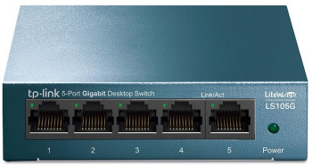 Коммутатор TP-Link LS105G (L2) 5x1Гбит/с неуправляемый