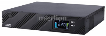 Источник бесперебойного питания PowerCom Smart King Pro+ SPR-3000 LCD Line-Interactive, 3000VA / 2100W, Rack/Tower, 8xC13 + 1xC19, Serial+USB, SmartSl