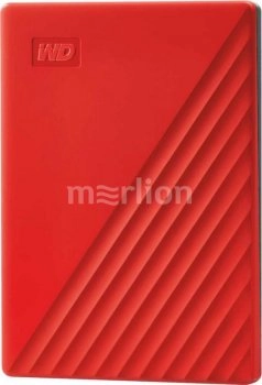 Внешний жесткий диск WD Original USB 3.0 2Tb WDBYVG0020BRD-WESN My Passport 2.5" красный