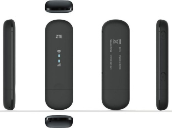 Модем GSM 2G/3G/4G ZTE MF79N USB Wi-Fi Firewall +Router внешний черный