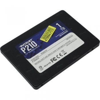 Твердотельный накопитель (SSD) 1 Tb SATA 6Gb/s Patriot P210 <P210S1TB25> 2.5"