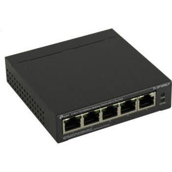 Коммутатор TP-LINK <TL-SF1005LP> 5-Port Desktop (1UTP 100Mbps + 4UTP 100Mbps PoE)