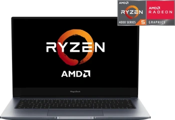 Ноутбук HONOR MagicBook NblL-WDQ9HN, 14", IPS, AMD Ryzen 5 4500U 2.3ГГц, 8ГБ, 512ГБ SSD, AMD Radeon , Windows 10, 53011FGR, серый