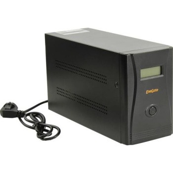 Источник бесперебойного питания 2200VA Exegate SpecialPro Smart <LLB-2200> <EP285529RUS>> LCD, защита телефонной линии/RJ45, USB