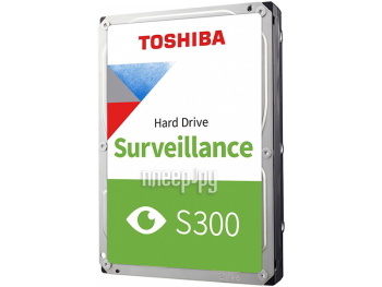Жесткий диск Toshiba SATA-III 2 Тб HDWT720UZSVA Surveillance S300 (5400rpm) 128Mb 3.5"