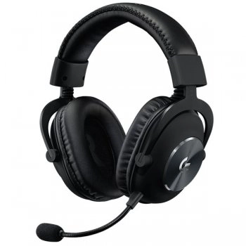 Наушники с микрофоном Logitech G Pro X черный 2м накладные оголовье (981-000818)