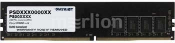 Оперативная память 32Gb 3200MHz Patriot PSD432G32002 Signature RTL PC4-25600 CL22 DIMM 288-pin 1.2В dual rank
