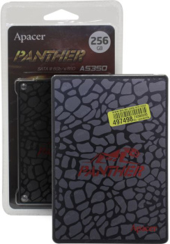 Твердотельный накопитель (SSD) 256 Gb SATA 6Gb/s Apacer AS350 Panther  <AP256GAS350-1>  2.5"