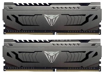 Оперативная память 2x32Gb 3600MHz Patriot PVS464G360C8K Viper Steel RTL PC4-28800 CL18 DIMM 288-pin 1.35В dual rank