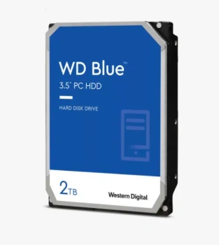 Жесткий диск 2 Тб SATA 6Гб/s Western Digital Blue <WD20EZBX> 3.5" 7200rpm 256Mb