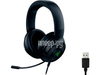 Наушники с микрофоном Razer Kraken V3 X RZ04-03750100-R3M1