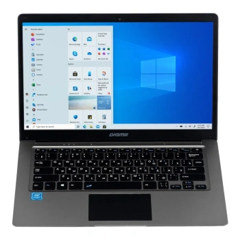 Ноутбук Digma EVE 14 C411 [ES4058EW] Dark Grey 14.1" FHD Cel N3350/4Gb/SSD128Gb/W10 [1442113]