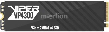 Твердотельный накопитель (SSD) Patriot PCI-E 4.0 x4 1Tb VP4300-1TBM28H Viper VP4300 M.2 2280
