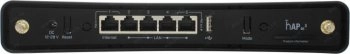 Маршрутизатор MikroTik <RBD53iG-5HacD2HnD> RouterBOARD hAP ac3 (4UTP 1000Mbps, 802.11a/b/g/n/ac, 1WAN, 1xUSB, 5.5dBi)