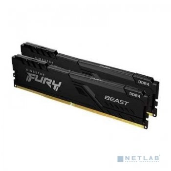 Оперативная память Kingston DRAM 64GB 3200MHz DDR4 CL16 DIMM (Kit of 2) KF432C16BBK2/64