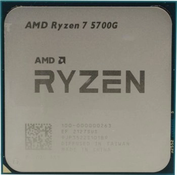 Процессор AMD Ryzen 7 5700G (100-000000263) 3.8 GHz/8core/SVGA Radeon/4+16Mb/65W Socket AM4