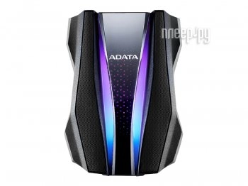 Внешний жесткий диск A-Data <AHD770G-2TU32G1-CBK> HD770G RGB USB3.2 Portable 2.5"HDD 2Tb EXT (RTL)