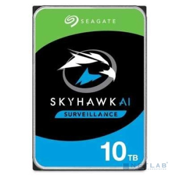 Жесткий диск Seagate SATA-III 10Тб ST10000VE001 Surveillance SkyHawkAI 512E (7200rpm) 256Mb 3.5"