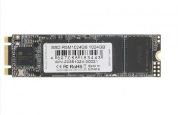 Твердотельный накопитель (SSD) M.2 2280 1024GB AMD Radeon R5 Client SSD R5M1024G8 SATA 6Gb/s, 3D TLC, RTL (183443)