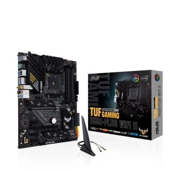 Материнская плата ASUS TUF GAMING B550-PLUS WIFI II Soc-AM4 AMD B550 4xDDR4 ATX AC`97 8ch(7.1) 2.5Gg RAID+HDMI+DP