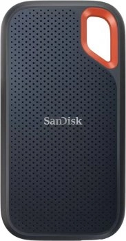 Внешний твердотельный накопитель (SSD) Sandisk USB-C 2Tb SDSSDE61-2T00-G25 Extreme Portable V2 1.8" черный