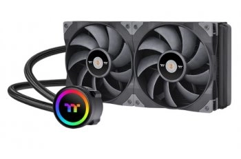 Система водяного охлаждения Thermaltake TOUGHLIQUID 280 ARGB Sync [CL-W320-PL14BL-A] All-In-One Liquid Cooling System/Water Block ARGB Sync/Fan 140*