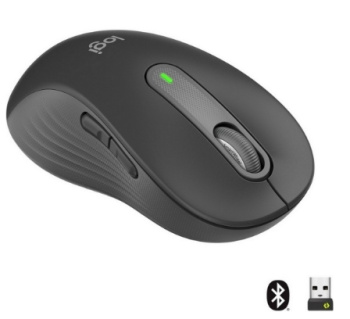 Мышь беспроводная Logitech M650L Graphite Wireless Signature Mouse <910-006239> (RTL) USB 5btn+Roll