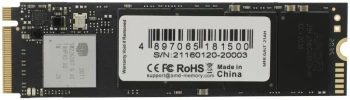 Твердотельный накопитель (SSD) AMD PCIe 3.0 x4 512GB R5MP512G8 Radeon M.2 2280