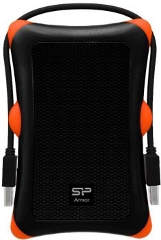 Внешний жесткий диск Silicon Power Portable HDD 2TB Armor A30 2.5 USB 3.0 SP020TBPHDA30S3A черный