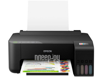 Принтер струйный Epson L1250 (C11CJ71405/403/402) A4 WiFi черный