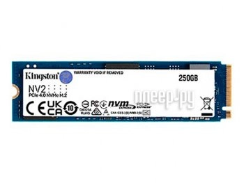 Твердотельный накопитель (SSD) 250 Gb M.2 2280 M Kingston NV2S <SNV2S/250G>
