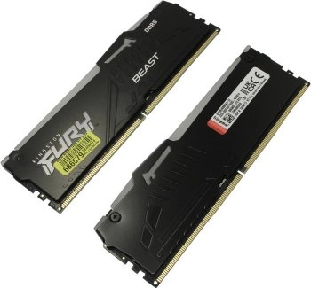 Оперативная память Kingston Fury Beast RGB <KF556C40BBAK2-32> DDR5 DIMM 32Gb KIT 2*16Gb <PC5-44800> CL40